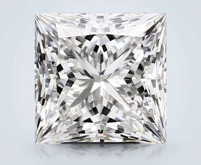 5.09ct E VS2 Rare Carat Ideal Cut Princess Lab Grown Diamond