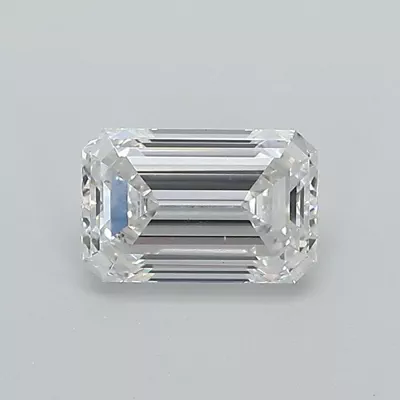 3.01ct G SI1 Excellent Cut Emerald Lab Grown Diamond