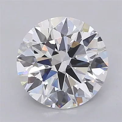 2.03ct D VS2 Rare Carat Ideal Cut Round Lab Grown Diamond