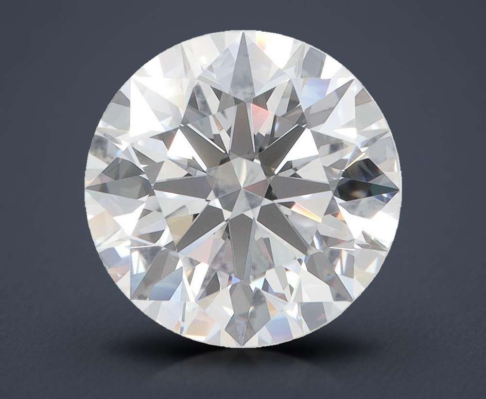 5.02ct D FL Rare Carat Ideal Cut Round Lab Grown Diamond