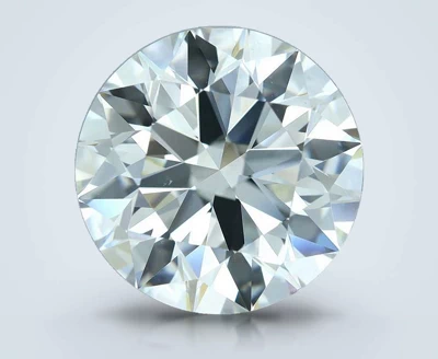 7.03ct K VS2 Rare Carat Ideal Cut Round Diamond