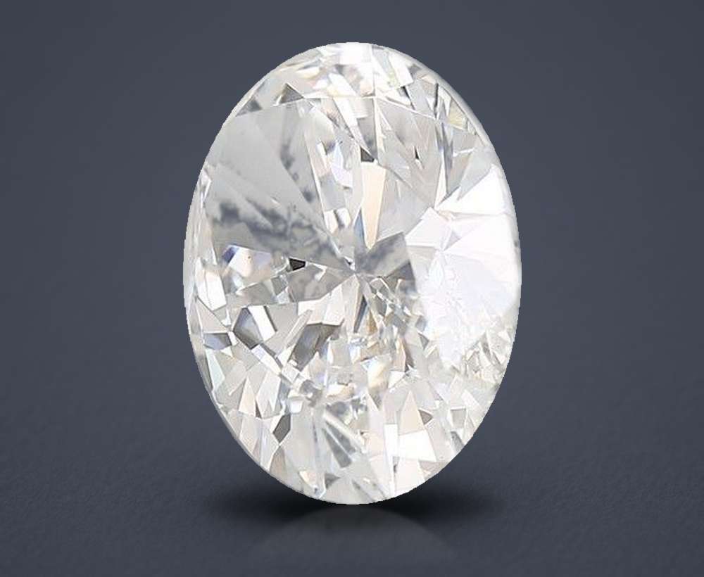 13.15ct F VS2 Rare Carat Ideal Cut Oval Lab Grown Diamond