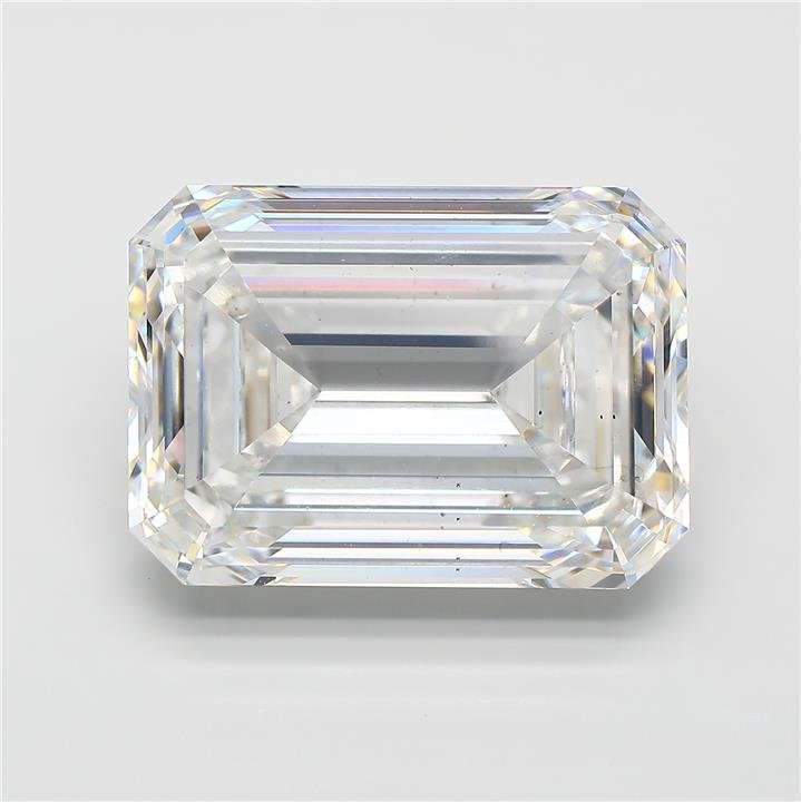 20.24ct F VS2 Very Good Cut Emerald Lab Grown Diamond