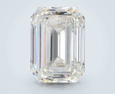 20.24ct F VS2 Very Good Cut Emerald Lab Grown Diamond