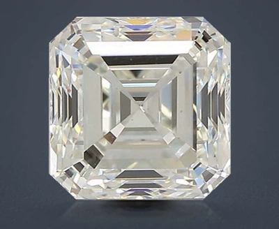 2.70ct I VS1 Rare Carat Ideal Cut Asscher Diamond