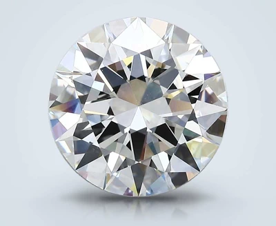4.31ct H SI1 Rare Carat Ideal Cut Round Diamond