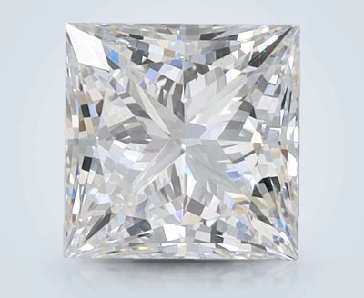 1.56ct E VVS2 Rare Carat Ideal Cut Princess Lab Grown Diamond