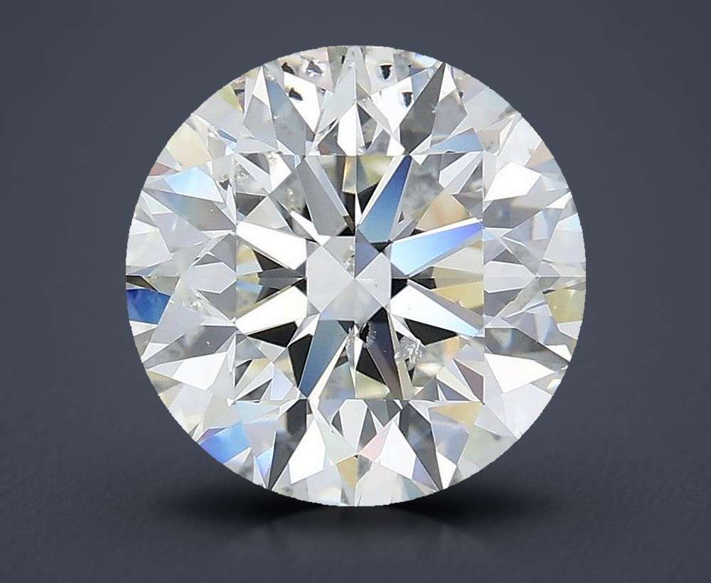3.40ct I SI2 Excellent Cut Round Diamond
