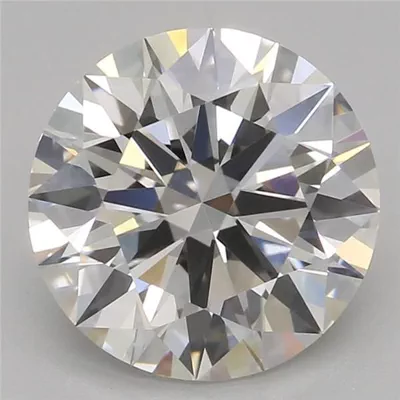 2.09ct D VVS2 Rare Carat Ideal Cut Round Lab Grown Diamond