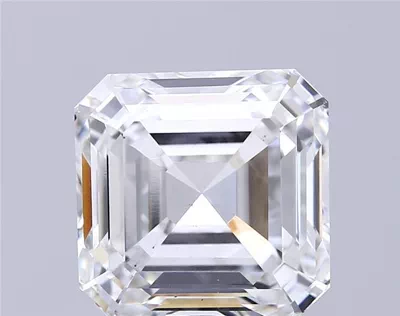 9.03ct F VS1 Rare Carat Ideal Cut Asscher Lab Grown Diamond