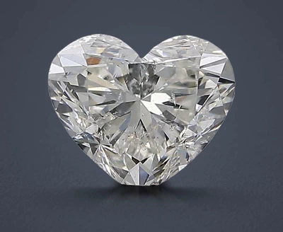2.00ct H SI2 Rare Carat Ideal Cut Heart Diamond