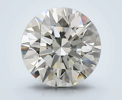 3.09ct K VS1 Rare Carat Ideal Cut Round Diamond