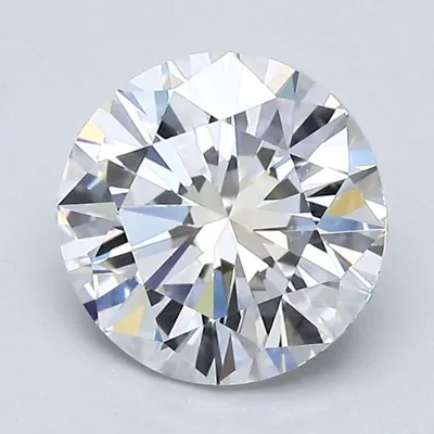 2.03ct F VVS1 Very Good Cut Round Diamond