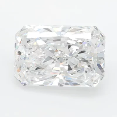 3.27ct D VVS2 Rare Carat Ideal Cut Radiant Lab Grown Diamond