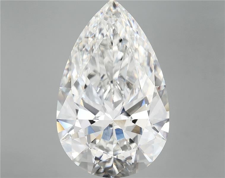 12.25ct E VVS2 Rare Carat Ideal Cut Pear Lab Grown Diamond