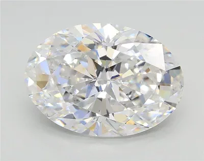 3.51ct E VS2 Rare Carat Ideal Cut Oval Lab Grown Diamond