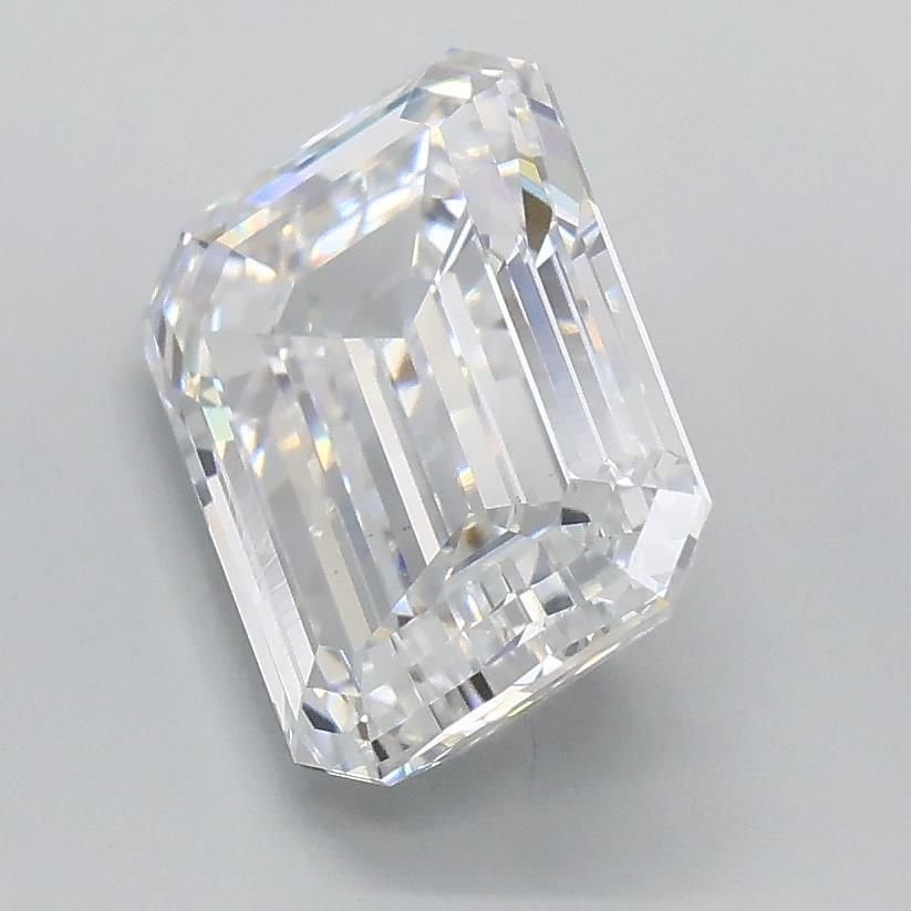 2.04ct D VS1 Rare Carat Ideal Cut Emerald Lab Grown Diamond