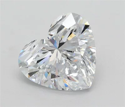 3.06ct E VS1 Rare Carat Ideal Cut Heart Lab Grown Diamond