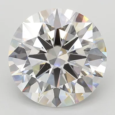 7.03ct D VS1 Rare Carat Ideal Cut Round Lab Grown Diamond