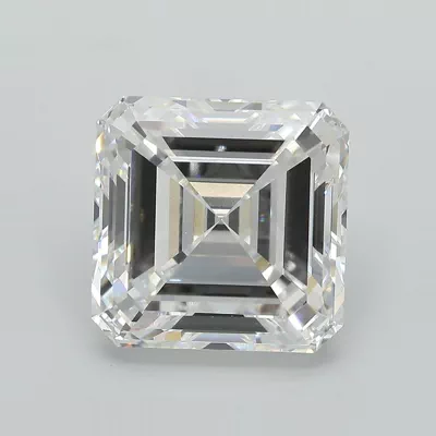 10.59ct F VVS2 Very Good Cut Asscher Lab Grown Diamond
