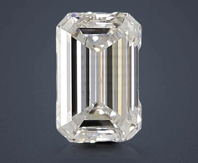 0.97ct E VS2 Rare Carat Ideal Cut Emerald Lab Grown Diamond