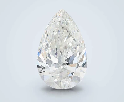 9.53ct F VVS2 Rare Carat Ideal Cut Pear Lab Grown Diamond