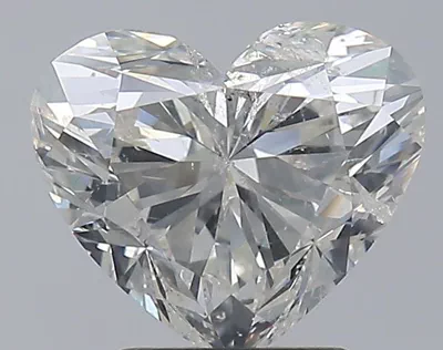 2.51ct I SI2 Rare Carat Ideal Cut Heart Diamond