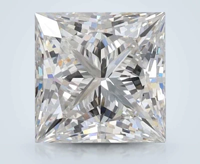 1.57ct F VVS2 Rare Carat Ideal Cut Princess Lab Grown Diamond