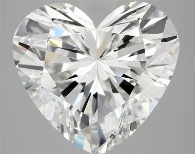 4.56ct F VS1 Rare Carat Ideal Cut Heart Lab Grown Diamond