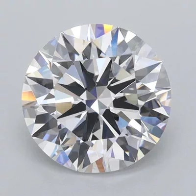 1.80ct D FL Rare Carat Ideal Cut Round Lab Grown Diamond