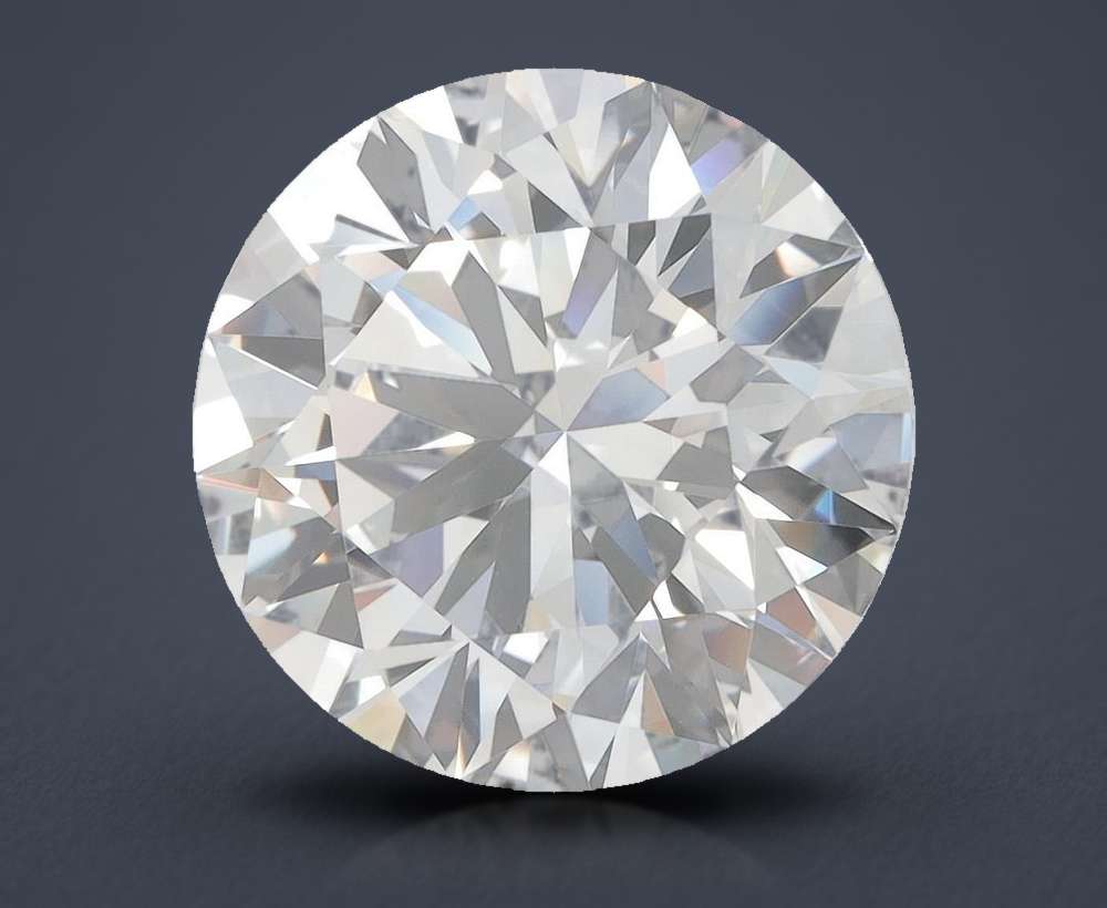 6.62ct G IF Rare Carat Ideal Cut Round Lab Grown Diamond