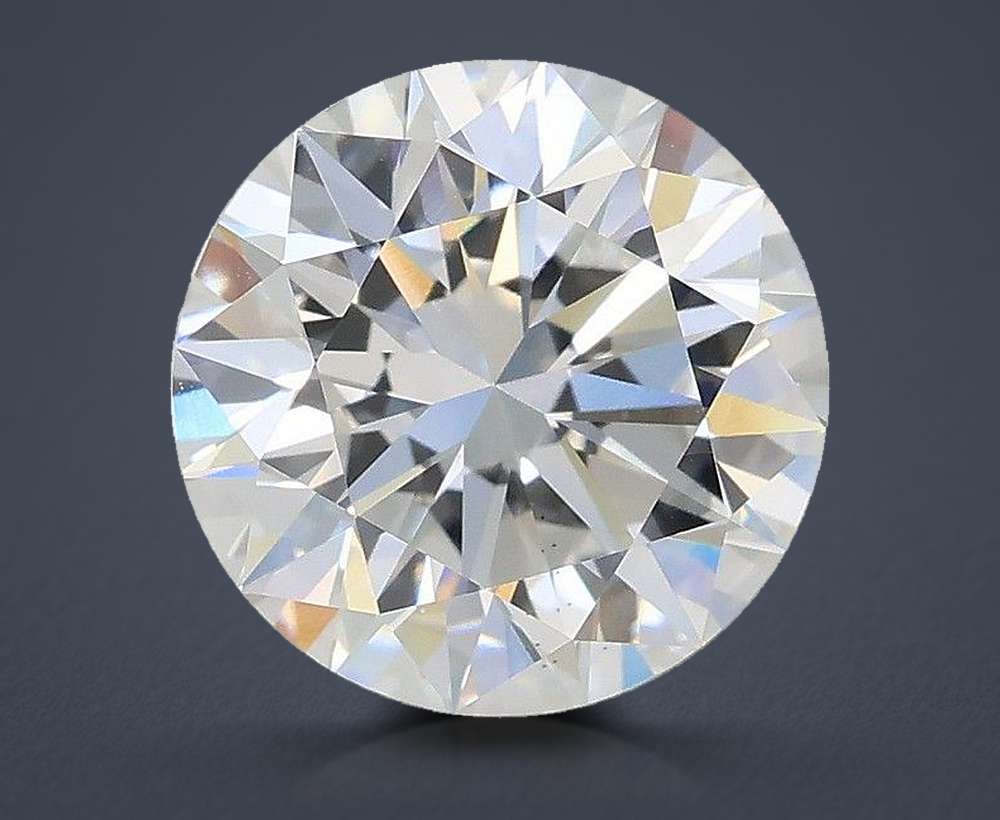 2.52ct D VS2 Excellent Cut Round Lab Grown Diamond
