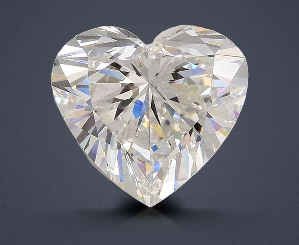 4.72ct E VS1 Rare Carat Ideal Cut Heart Lab Grown Diamond