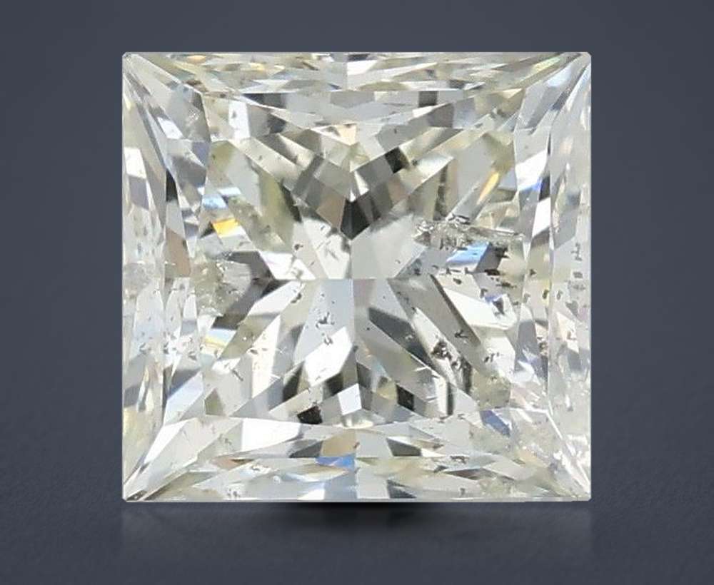 1.50ct K SI2 Very Good Cut Princess Diamond