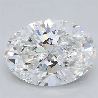 1.22ct D VS1 Rare Carat Ideal Cut Oval Lab Grown Diamond