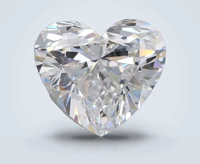 4.52ct D FL Rare Carat Ideal Cut Heart Lab Grown Diamond