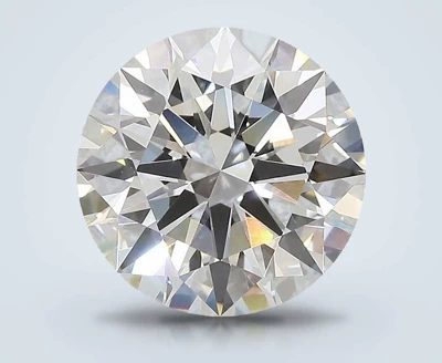 4.09ct F VVS2 Rare Carat Ideal Cut Round Lab Grown Diamond
