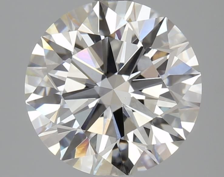 3.34ct H VVS2 Rare Carat Ideal Cut Round Lab Grown Diamond