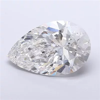 20.09ct F SI1 Rare Carat Ideal Cut Pear Lab Grown Diamond