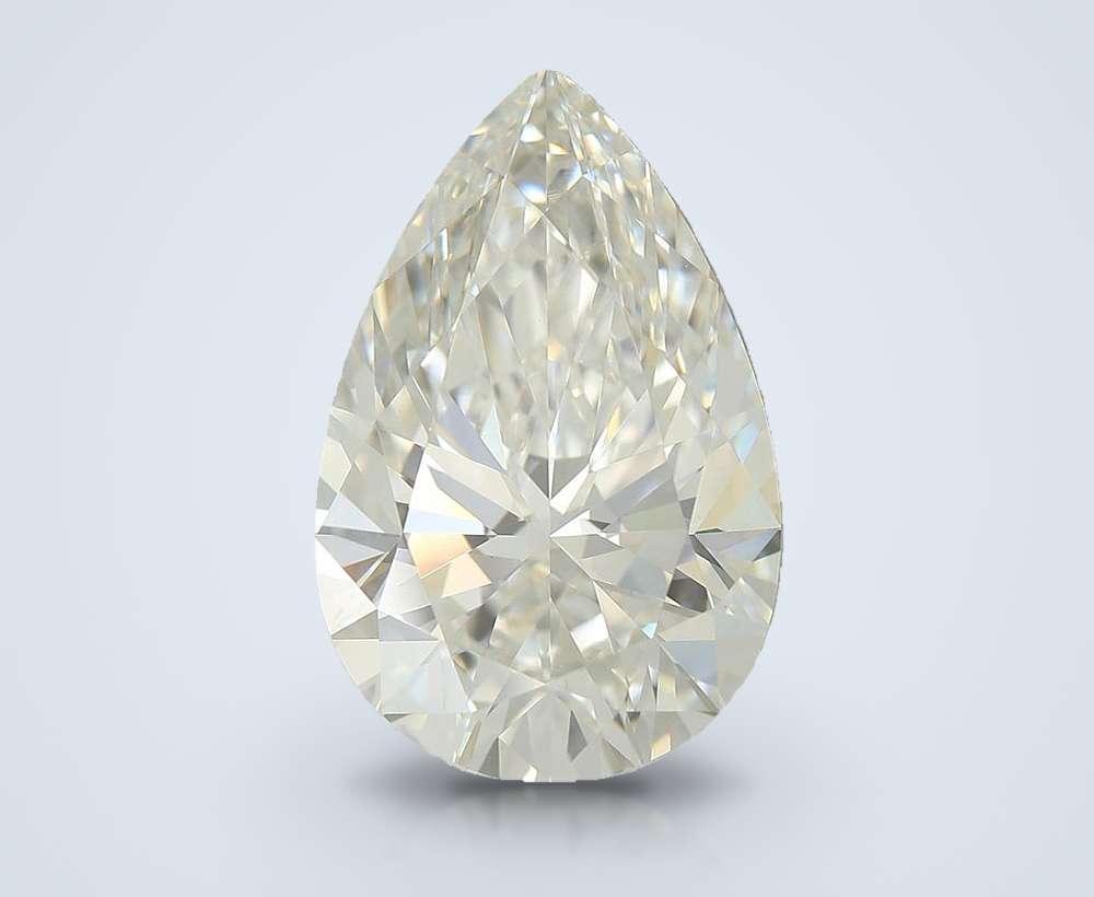 4.02ct G VVS2 Rare Carat Ideal Cut Pear Lab Grown Diamond