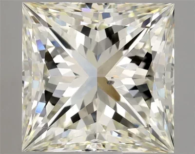 2.50ct K SI1 Rare Carat Ideal Cut Princess Diamond