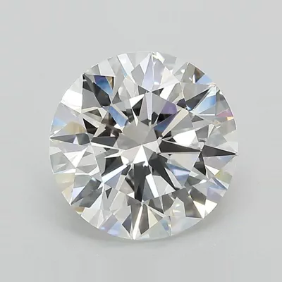 3.42ct D VS1 Rare Carat Ideal Cut Round Lab Grown Diamond