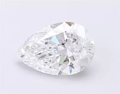 1.58ct D VVS2 Rare Carat Ideal Cut Pear Lab Grown Diamond