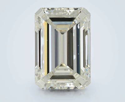 3.03ct G VS2 Rare Carat Ideal Cut Emerald Lab Grown Diamond