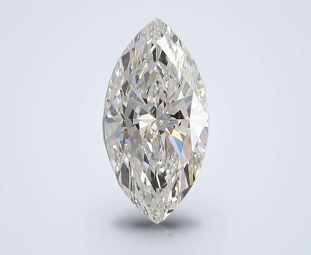 4.01ct E VVS2 Rare Carat Ideal Cut Marquise Lab Grown Diamond
