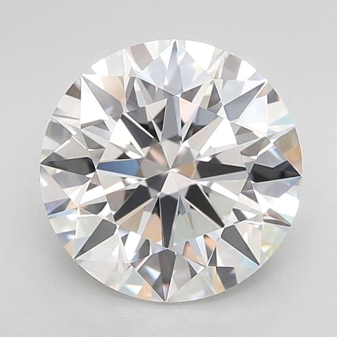 2.43ct D VVS1 Rare Carat Ideal Cut Round Lab Grown Diamond