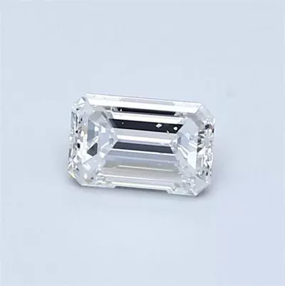 0.40ct E SI1 Very Good Cut Emerald Diamond