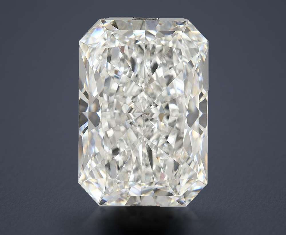 12.56ct F VS1 Rare Carat Ideal Cut Radiant Lab Grown Diamond