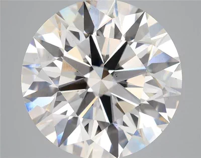 7.14ct G VS2 Rare Carat Ideal Cut Round Lab Grown Diamond
