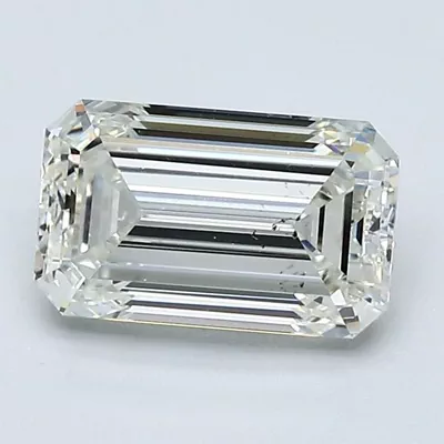 1.50ct J SI1 Very Good Cut Emerald Diamond